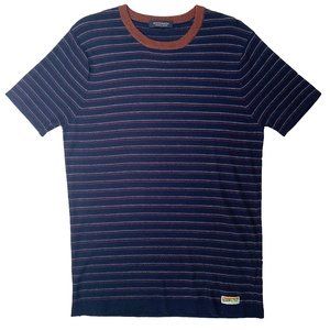 Scotch and Soda Wool Striped T-Shirt